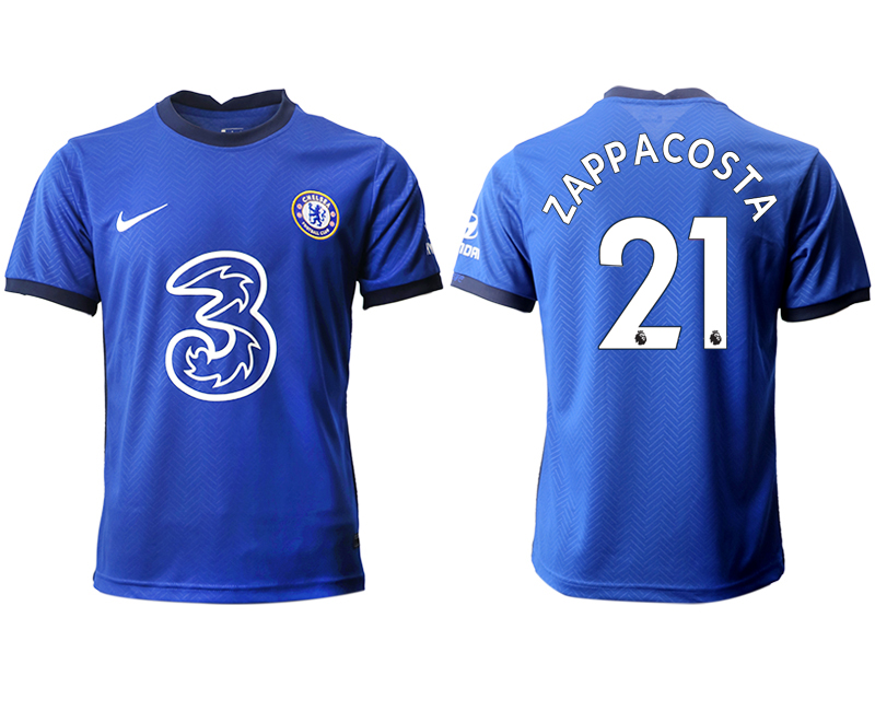 Men 2020-2021 club Chelsea home aaa version #21 blue Soccer Jerseys->chelsea jersey->Soccer Club Jersey
